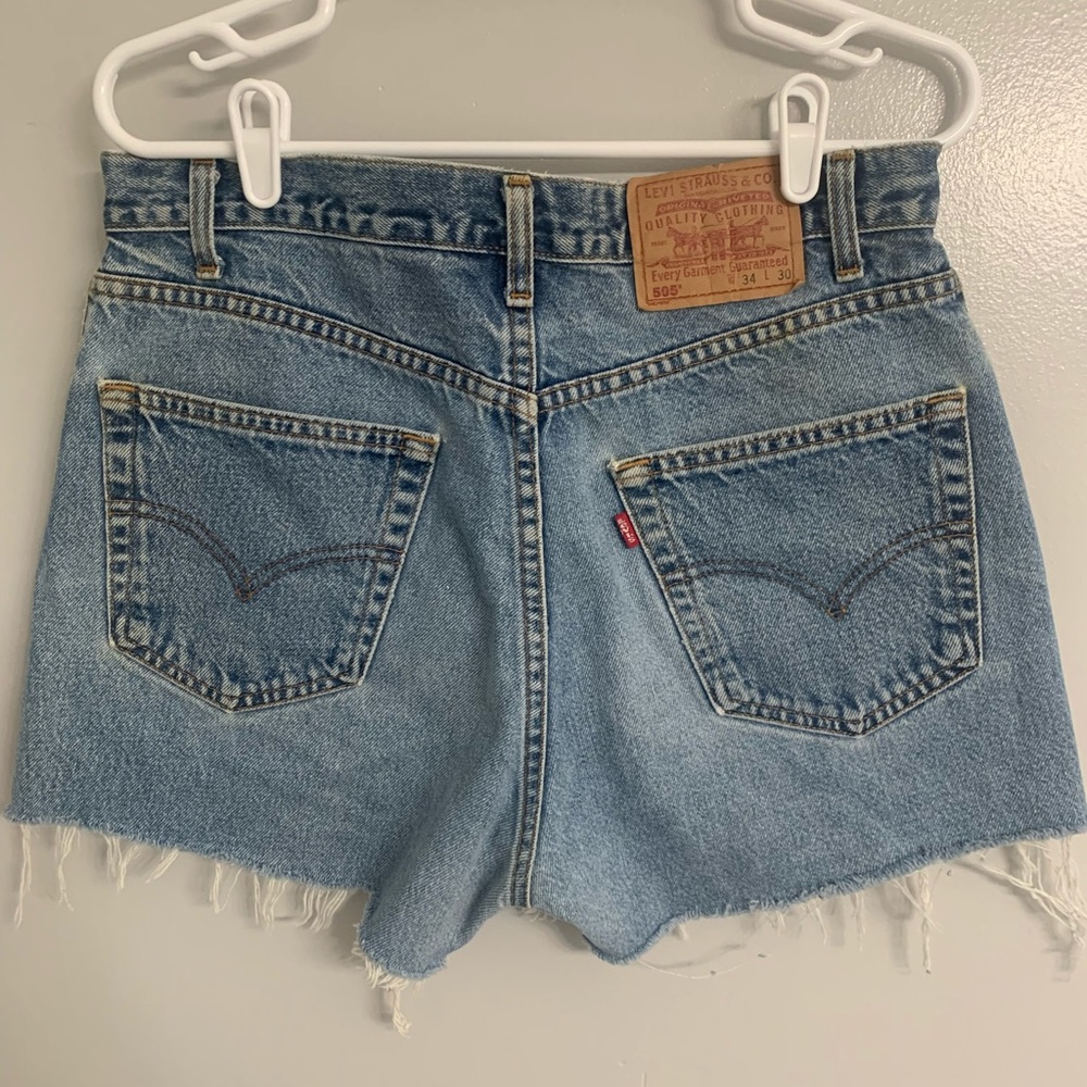 Levi’s vintage high rise shorts